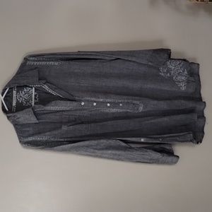 SUBTLE LUXURY WOMEN LONG SLEEVE TUNIC TOP